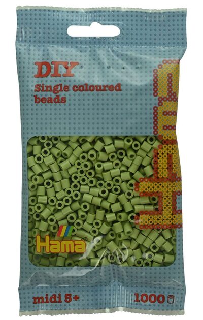 HAMA 207-110 Perlenbeutel 1000 Stück Matcha