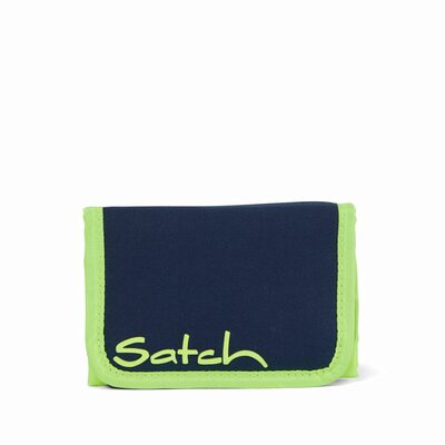 SATCH SAT-WAL-001-122 satch Wallet Toxic Yellow dark blue, neon, yellow