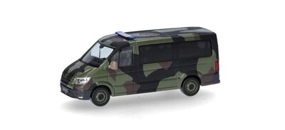 HERPA 700825 1:87 MAN TGE Bus Flachdach 'Rheinmetall/Bundeswehr'