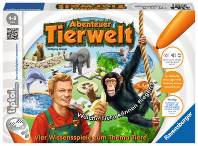 RAVENSBURGER 000513 tiptoi® Abenteuer Tierwelt
