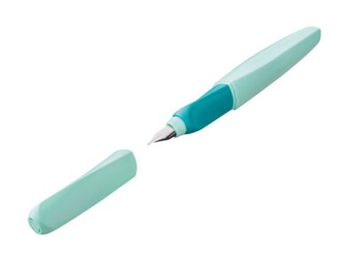 Pelikan 814850 Pelikan Twist® Füller für Rechts- und Linkshänder, Neo Mint, Feder M