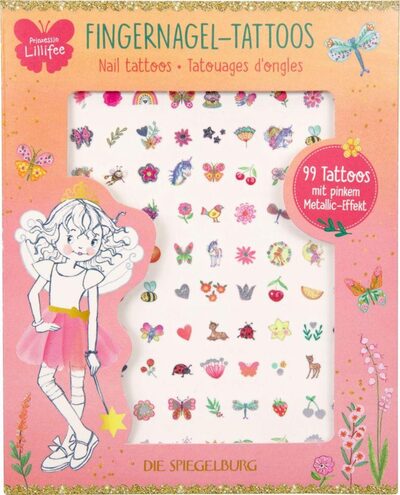 DIE SPIEGELBURG 22491 Fingernagel-Tattoos - Prinzessin Lillifee