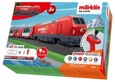 MÄRKLIN 29348 H0 Märklin my world - Startpackung 'Glacier Express'