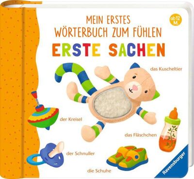 RAVENSBURGER 43766 Mein erstes Wörterbuch zum Fühlen: Erste Sachen