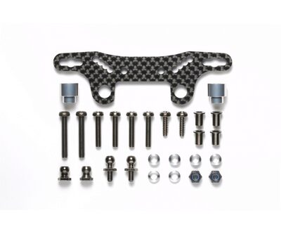 TAMIYA 300054947 TT-02 3,5mm Carbon Dämpferbrü