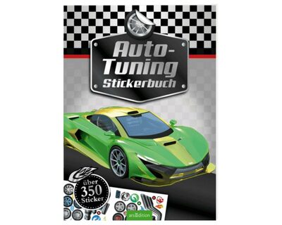 ARSEDITION 978-3-8458-2320-1 Auto-Tuning Stickerbuch
