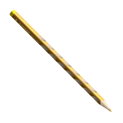 STABILO 331/810-6 Ergonomischer Buntstift für Linkshänder - STABILO EASYcolors - Einzelstift - gold