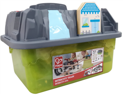 HAPE E3764 Eisenbahn-Baukasten-Set