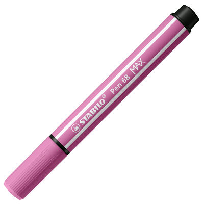 STABILO 768/17 Premium-Filzstift mit dicker Keilspitze - STABILO Pen 68 MAX - Einzelstift - erika