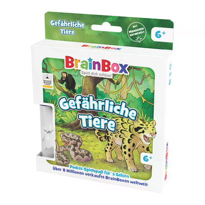 BRAIN BOX G1-54902 BrainBox Pocket - Gefährliche Tiere (d)
