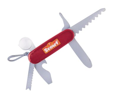 HAPPY PEOPLE 19366 SCOUT Spielzeug-Taschenmesser mit Flaschenöffner