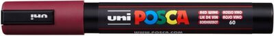 FABER-CASTELL 182526 Marker UNI POSCA PC-5M weinrot