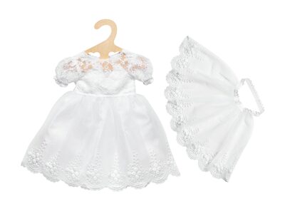 HELESS 2020 Puppen-Brautkleid 'Sissi' mit Schleier, Gr. 35-45 cm