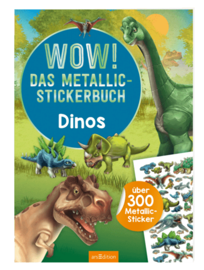 ARSEDITION 133939 Metallic-Sticker: Dinos