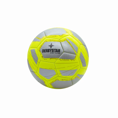 XTREM SPORT 1382516850-10A DERBYSTAR Fußball Street Soccer silber/gelb Größe 5