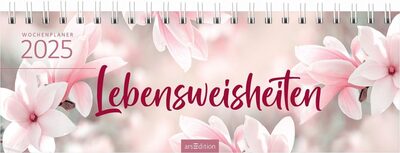 ARSEDITION 13300 Tischkalender Lebensweisheiten 2025