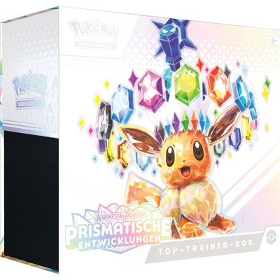 POKEMON 10516 PKM KP08.5 Pokémon Karmesin & Purpur - Prismatische Entwicklungen Top-Trainer-Box