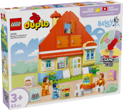 LEGO® DUPLO® 10459 Blueys Familienhaus mit Memory-Spiel