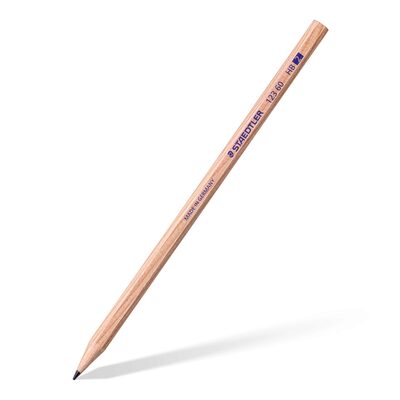 STAEDTLER 123 60-2 Bleistift HB Natur FS