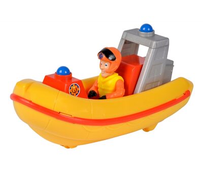 SIMBA 109252584 Feuerwehrmann Sam Junior Neptun mit Elvis Figur