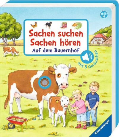 RAVENSBURGER 43734 Sachen suchen, Sachen hören: Auf dem Bauernhof