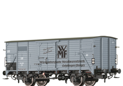 BRAWA 50763 H0 Gedeckter Güterwagen G10 „WMF”, DB, Ep. III