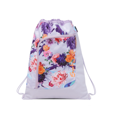 SATCH SAT-SPO-001-NAG satch Gym Bag Endless Bloom lavender, purple, orange
