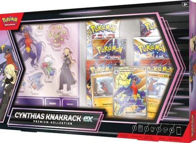 POKEMON 41092 PKM Pokémon MBE3 Premium-Kollektion Cynthias Knakrack-ex