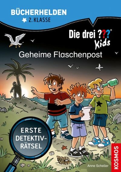 KOSMOS 170021 Bücherhelden 2.Kl. Die drei ??? Kids Geh. Flaschenpost (Rätselspaß)