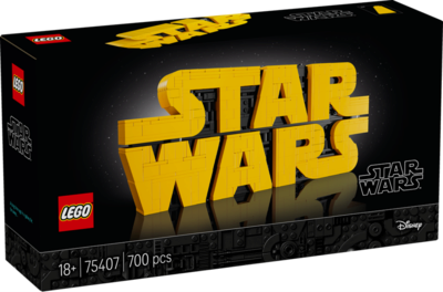LEGO® Star Wars™ 75407 Star Wars™ Logo aus LEGO Steinen