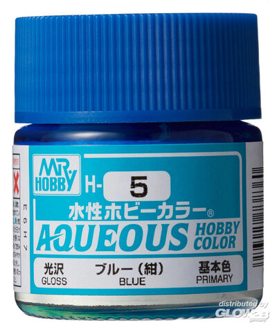 MR HOBBY - GUNZE H-005 Mr Hobby -Gunze Aqueous Hobby Colors (10 ml) Blue [30