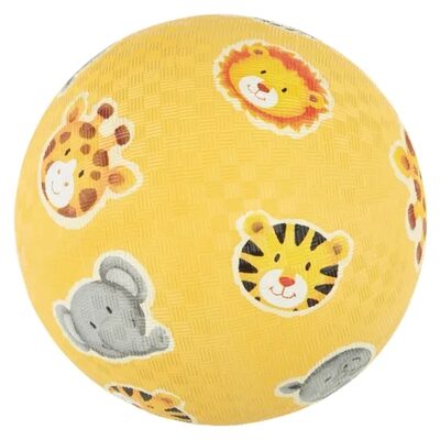SIGIKID 42409 Kautschuk-Ball kleiner Zoo 17 cm