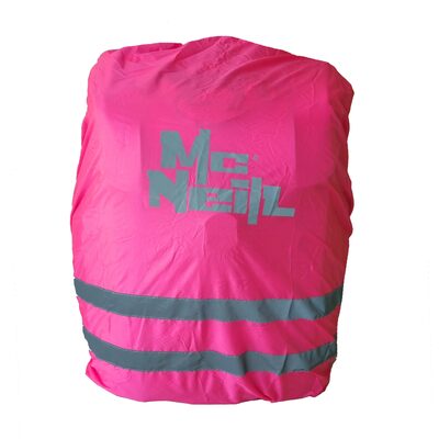 McNeill 3379800049 Regenhaube mit reflektierendem Logo, pink