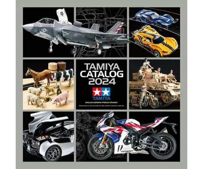 TAMIYA 300064451 TAMIYA Katalog 2024 (GB/DE/F/E)