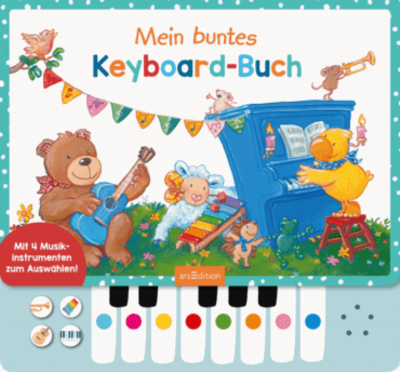ARSEDITION 133017 Mein buntes Keyboard-Buch