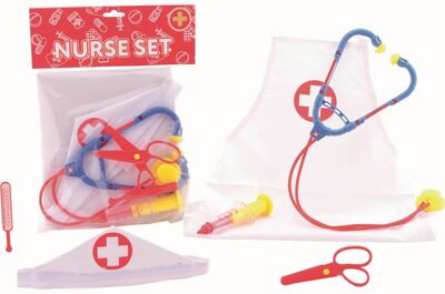 JOHNTOY100-27541 Krankenschwester-Spielset