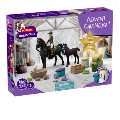 SCHLEICH 99240 Adventskalender HORSE CLUB 2026 - Winter Wonderland Ausritt