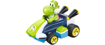 CARRERA RC 370430034 Carrera RC Ferngesteuertes Auto 1:50 2,4GHz Mario Kart(TM) Mini RC, Yoshi (Paperbox)