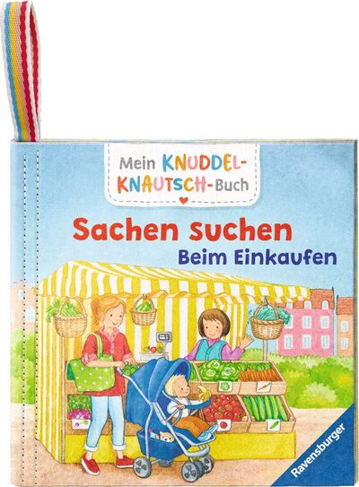 RAVENSBURGER 42102 Mein Knuddel-Knautsch-Buch: Sachen suchen. Beim Einkaufen