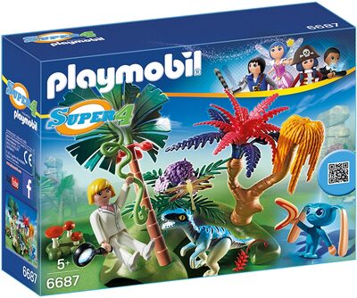 PLAYMOBIL® 6687 Lost Island mit Alien und Raptor