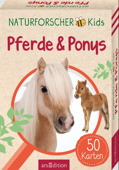 ARSEDITION 135658 Naturforscher-Kids – Pferde & Ponys