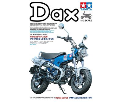 TAMIYA 300014142 1:12 Honda Dax 125 TAMIYA Edition