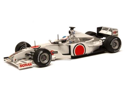 MINICHAMPS® 518004399 1:43 BAR HONDA 002 - TAKUMA SATO - 1ST BAR TEST 2000 BARCELONA