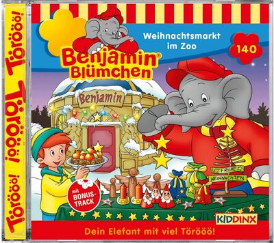 BUSCH 425540 CD Benjamin Blümchen Folge 140: Weihnachtsmarkt im Zoo