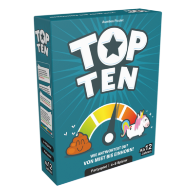 ASMODEE COGD0008 Cocktail Games Top Ten