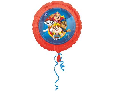 AMSCAN 3910801 Standard 'Paw Patrol 2018' Folienballon, S60, verpackt, 43 c