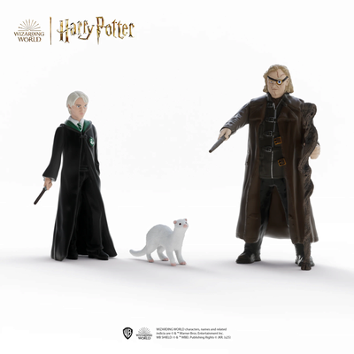 SCHLEICH 14907 HARRY POTTER™ Mad-Eye Moody™ & Draco Malfoy™ mit Frettchen