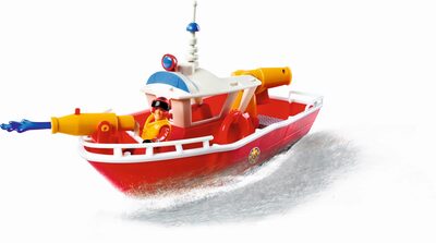 SIMBA 109252580 Feuerwehrmann Sam Titan Feuerwehrboot