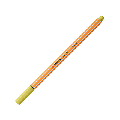 STABILO 88/67 Fineliner - STABILO point 88 - Einzelstift - senf