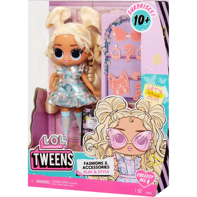 MGA 559412-EUC L.O.L. Surprise Tweens Core Doll - Olivia Flutter